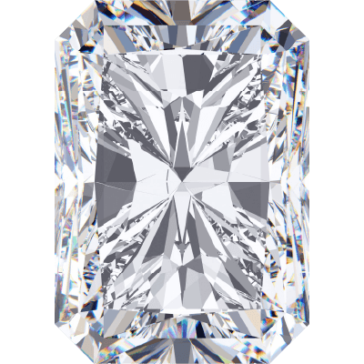 RADIANT Cut 3.3 CARAT H COLOR VS1 Clarity Lab Grown Diamond